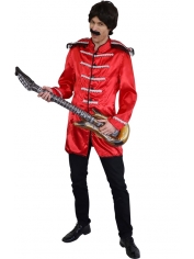 British Jacket Red - Adult Mens 60s Costumes